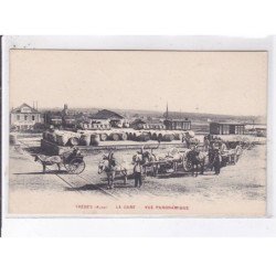 TREBES: la gare, vue panoramique - très bon état