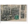 PARIS - CARTE PHOTO - Exposition au Grand Palais 1910 - FIAT - ISOTTA FRASCHINI - AUTOMOBILE - très bon état