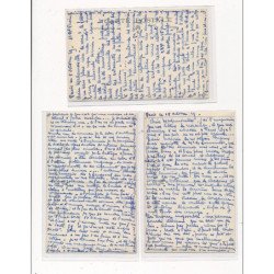 PARIS - PIERRE GAUDET DE LESTARD - """" CARTES PHOTOS - RELIURE D'ART - RELIEUR - AUTOGRAPHE - très bon état