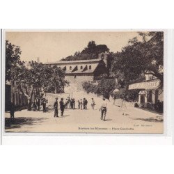 BORMES LES MIMOSAS - Place Gambetta  - JEU DE BOULES - très bon état