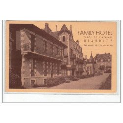 BIARRITZ - Family-Hotel - Place de l'Atalaye  - très bon état