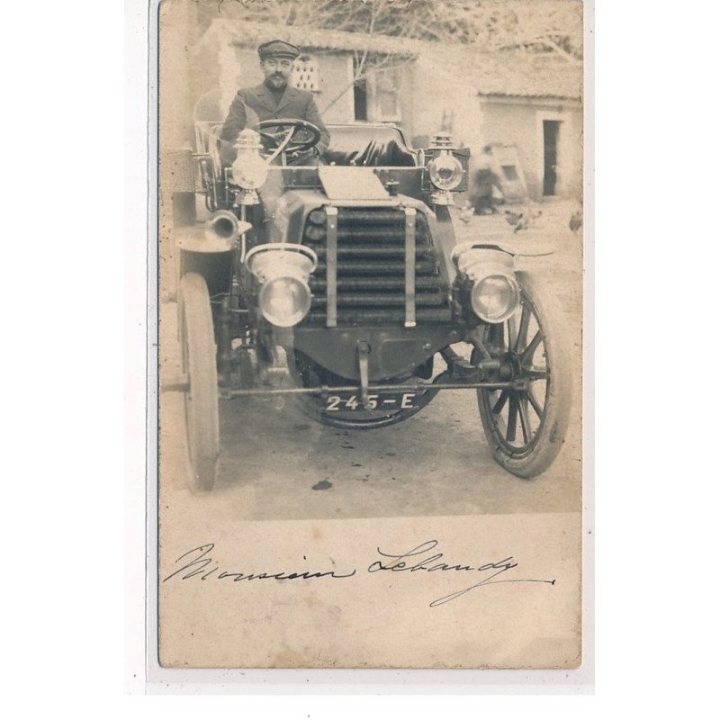 Environs d'ORANGE - CARTE PHOTO - AUTOMOBILE - très bon état