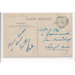 CORBEIL - Concours de manoeuvres de Pompes (1906) - la pompe des Grands Moulins sous pression - POMPIERS - très bon état