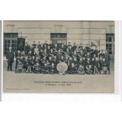 MONTLHERY - Institution Resve & Gros - la Musique - 21 Juin 1907 - très bon état