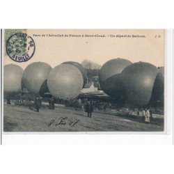 Parc de l'Aéroclub de France à SAINT CLOUD - Un départ de ballons - très bon état