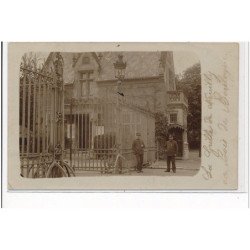 NEUILLY SUR SEINE - La grille de Neuilly au Bois de Boulogne - CARTE PHOTO - très bon état