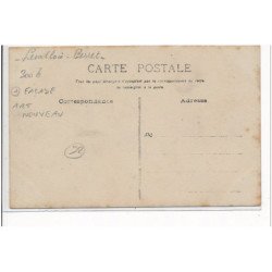 LEVALLOIS PERRET - CARTE PHOTO - P. Carron - Brasserie - Façade Art Nouveau - très bon état