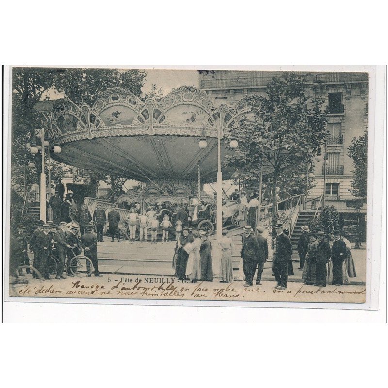 Fête de NEUILLY - MANEGE - très bon état