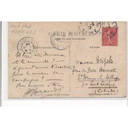 ASNIERES - CARTE PHOTO - Pharmacie Normale d'Asnières - état