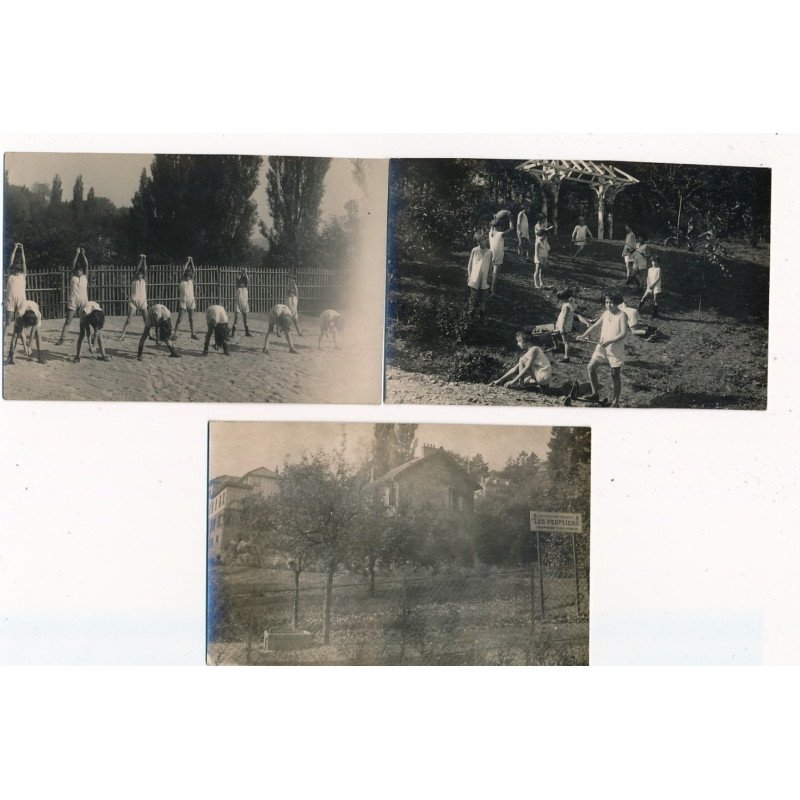 BOULOGNE BILLANCOURT - Le Préventorium - Lot de 13 CARTES PHOTOS - très bon état