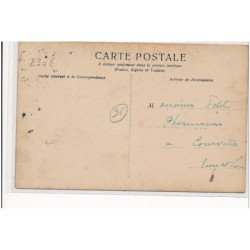 VINCENNES - CARTE PHOTO - ATTELAGE - Grand Lac de Gravelle - très bon état