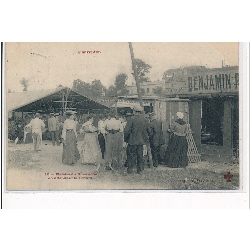 CHARENTON - Plaisirs du Dimanche en attendant la friture! - FLEURY - très bon état