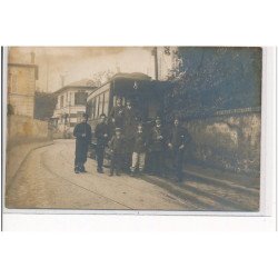 MONTMORENCY - CARTE PHOTO - TRAMWAY  - très bon état