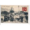 LYON - Place Bellecour - La voiture aux chèvres - très bon état
