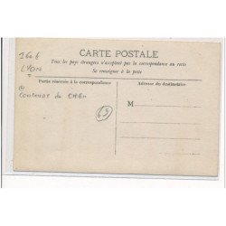 LYON - CARTE PHOTO - Exposition canine - Concours de chiens - très bon état