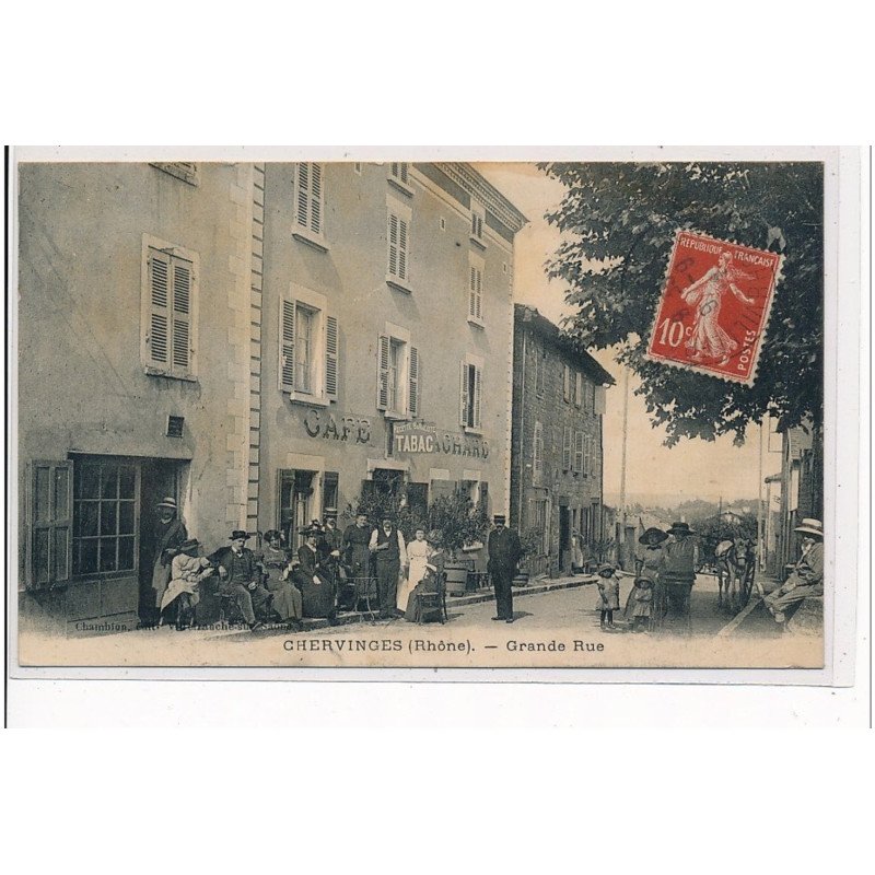 CHERVINGES : Grande Rue - très bon état