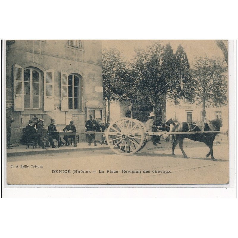 DENICE - La Place, révision des chevaux - très bon état