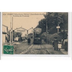 CUSSET VILLEURBANNE - Cours Emile Zola - Terminus du tramway - très bon état