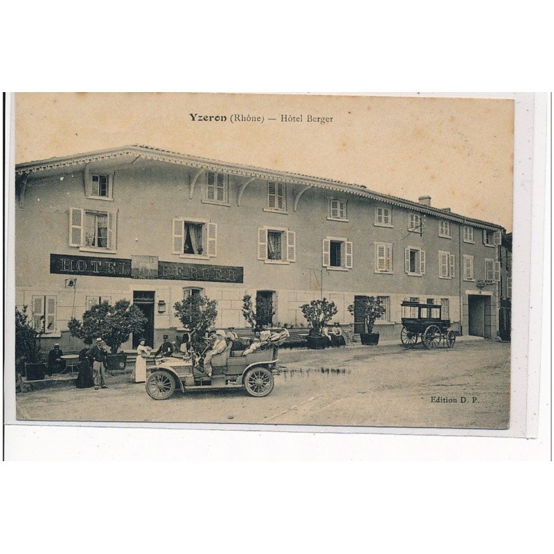 YZERON - Hôtel Berger - très bon état