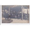 ROCHEFORT - CARTE PHOTO - défilé militaire (carte photo) - bon état