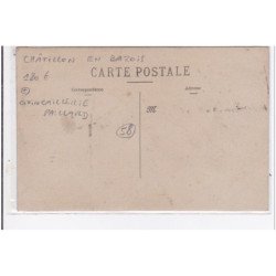 CHATILLON EN BAZOIS : carte photo de la quincaillerie PAILLARD - très bon état