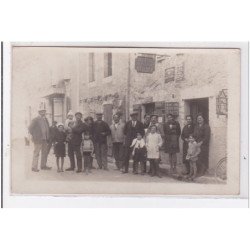 AUTHON : carte photo du tabac-recette-buraliste - très bon état