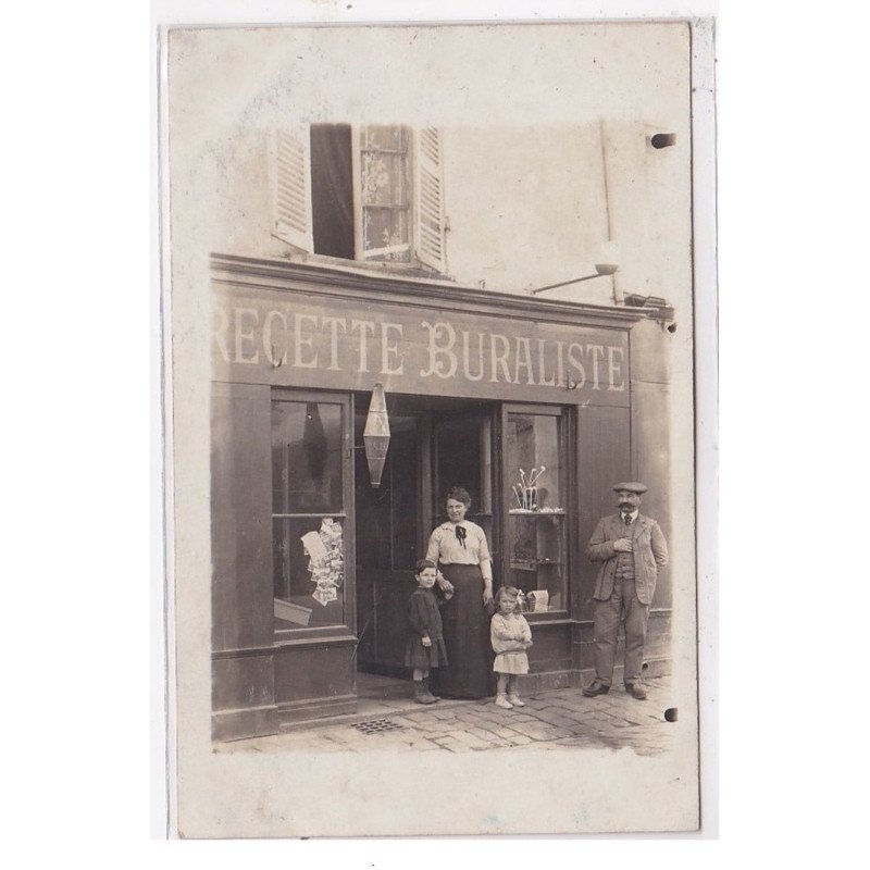 BOURGUEIL : carte photo de la recette buraliste  - très bon état