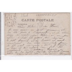CHAMPAGNEY : carte photo du Café Peroz - très bon état
