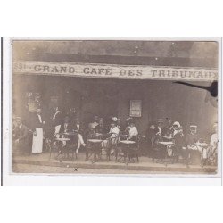 DIEPPE : carte photo du Grand Café des Tribunaux - très bon état