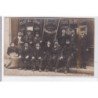Carte photo de représentants de la chambre syndicale de la maçonnerie de la pierre de la Seine - très bon état