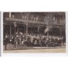 PARIS : carte photo du café au 21 rue de Dunkerque - très bon état