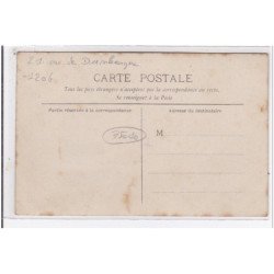 PARIS : carte photo du café au 21 rue de Dunkerque - très bon état
