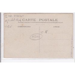 PARIS : carte photo du café de la Poste (maison LEVIGNE) angle bld Diderot et Michel Chasles - très bon état