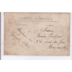 PARIS : carte photo de l'épicerie mercerie MILLOT au 3 rue Pauly - très bon état