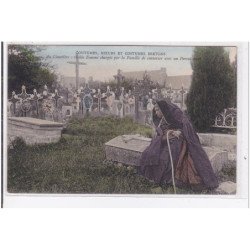 CMCB rarissime : """"au cimetière, vieille femme chargée par la famille de converser avec un parent mort - très bon état