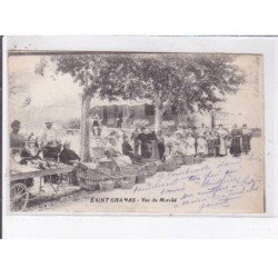 SAINT-CHAMAS: vue du marché - très bon état