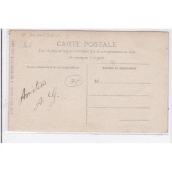 PARIS : carte photo d'un café a localiser - très bon état