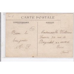 LES VOITURES A CHIEN : le facteur de campagne en Sologne (rare)  - très bon état