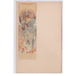 MUCHA Alphonse : Les Saisons - l'Hiver - très bon état