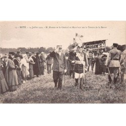 METZ - 14 Juillet 1919 - M. Mirman et le Général De Maud'Huy sur le Terrain de la Revue - très bon état