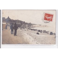 LE TREPORT : carte photo - très bon état