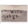 LE TREPORT : carte photo -  état (pliée)