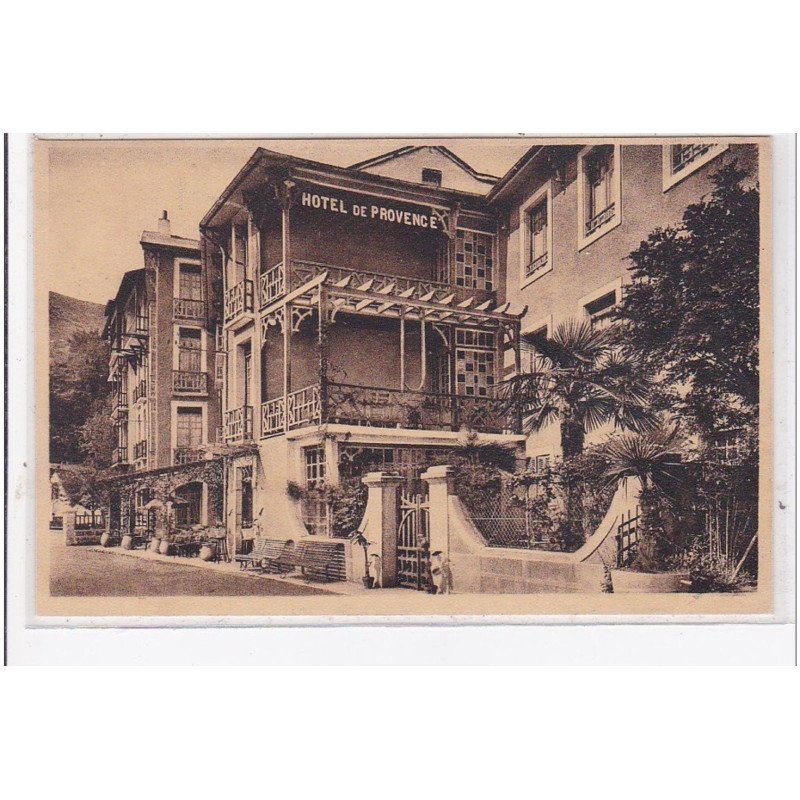 LOURDES : hotel de provence et beaulieu avenue peyramale confort garage a l'hotel A. ALAUX - etat LOURDES : hotel de provence et beaulieu avenue peyramale confort garage a l'hotel A. ALAUX - etat