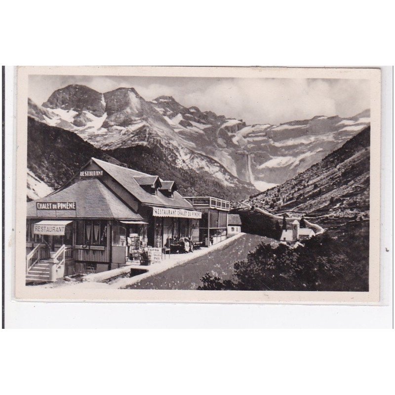 GAVARNIE : au fond du village, sur la route du cirque point terminus de la route automobile restaurant - tres bon etat GAVARNIE : au fond du village, sur la route du cirque point terminus de la route automobile restaurant - tres bon etat