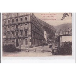 CAUTERETS : le boulevard latapie-flurin et l'hotel d'angleterre - tres bon etat