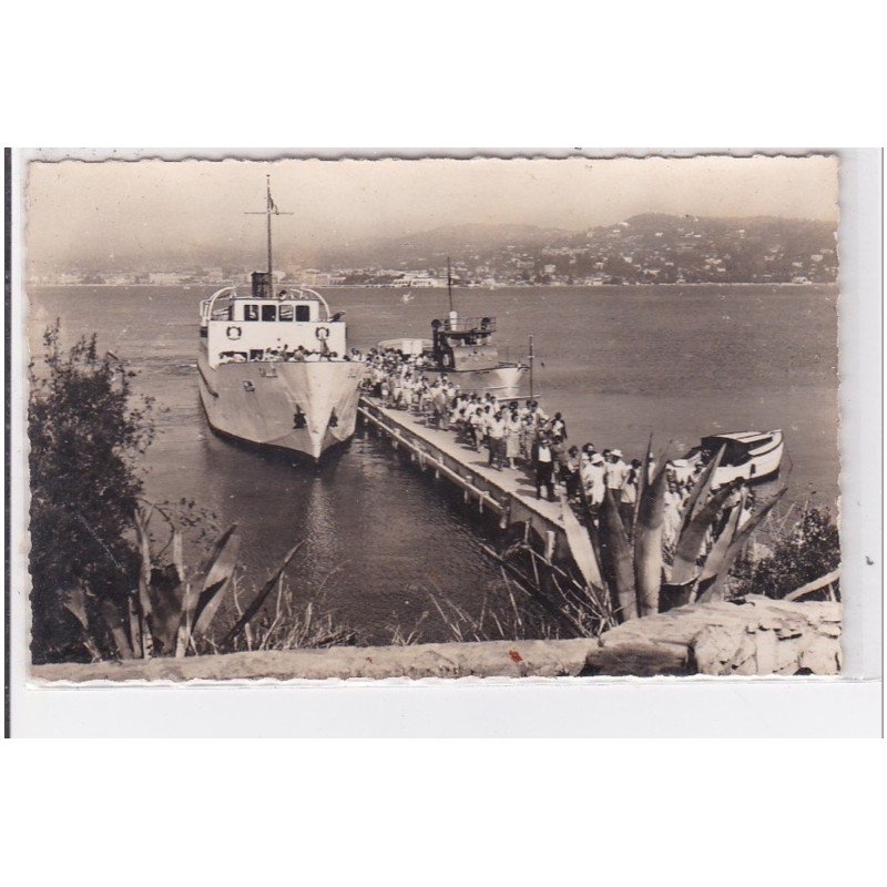 ALPES MARITIMES : ile ste-marguerite le courrier de l'ile au fond cannes - tres bon etat