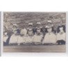 CONCARNEAU : Fête des Filets Bleus -carte photo vers 1910 (photo Charles)-très bon état