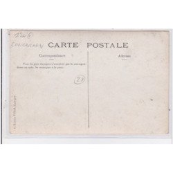 CONCARNEAU : Fête des Filets Bleus - carte photo vers 1910 (photo Charles)-très bon état