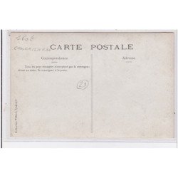 CONCARNEAU : Fête des Filets Bleus - carte photo vers 1910 (danse) (photo Charles)-très bon état