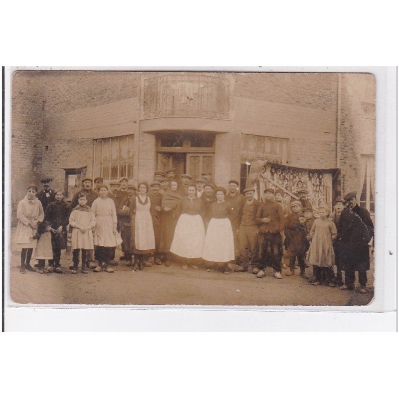 MACHAULT : carte photo  vers 1910 - bon état (coin arrondis)